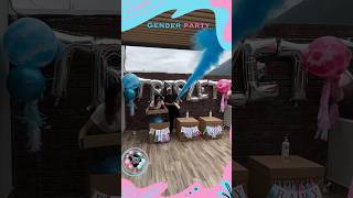Wow, Triplets Gender Reveal Party 💙❤️