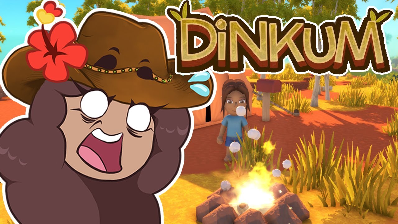 Roasting a Bit o' Roo Over the Barbie?! 🦘 Dinkum: Animal Crossing in