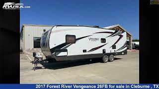 Magnificent 2017 Forest River Vengeance Toy Hauler RV For Sale in Cleburne , TX | RVUSA.com
