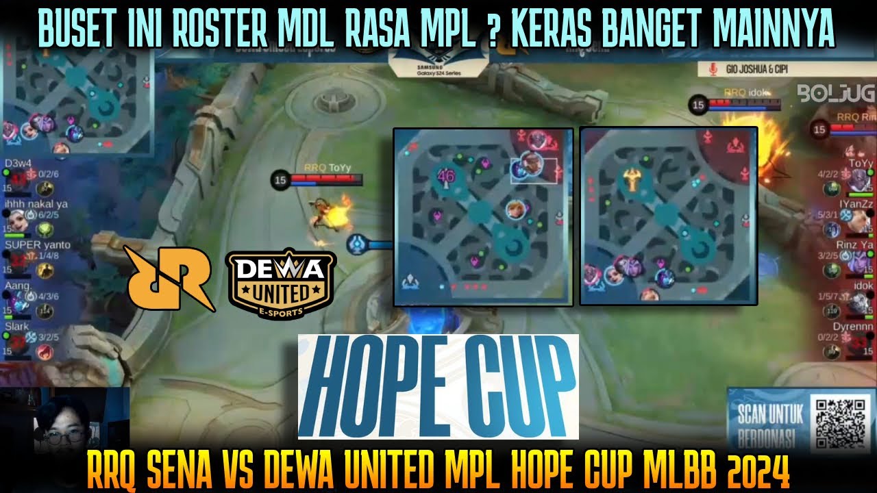ROSTER MDL RASA MPL KERAS BGT SALING COMEBACK RRQ SENA VS DEWA UNITED roster-mdl-rasa-mpl-keras-bgt-saling-comeback-rrq-sena-vs-dewa-united