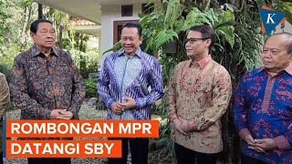 MPR Datangi Cikeas, SBY: Pertemuan Barokah Nih