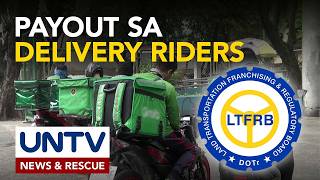Listahan ng delivery riders na tatanggap ng cash relief assistance, inilabas na ng LTFRB