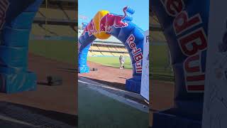 Red Bull is stepping up to the plate with the Dodgers. ⚾️
The Los Angeles Dodgers and Red Bull teamed up in March to bring a new game-day experience to Dodger Stadium. From an interactive digital batting game to Red Bull available throughout the ballpark, the partnership is designed to keep the energy going from first pitch to last call.
Los Angeles Magazine got a firsthand look at the collaboration during the Red Bull Keys to the Stadium media event this week. Red Bull is stepping up to the plate with the Dodgers. ⚾️