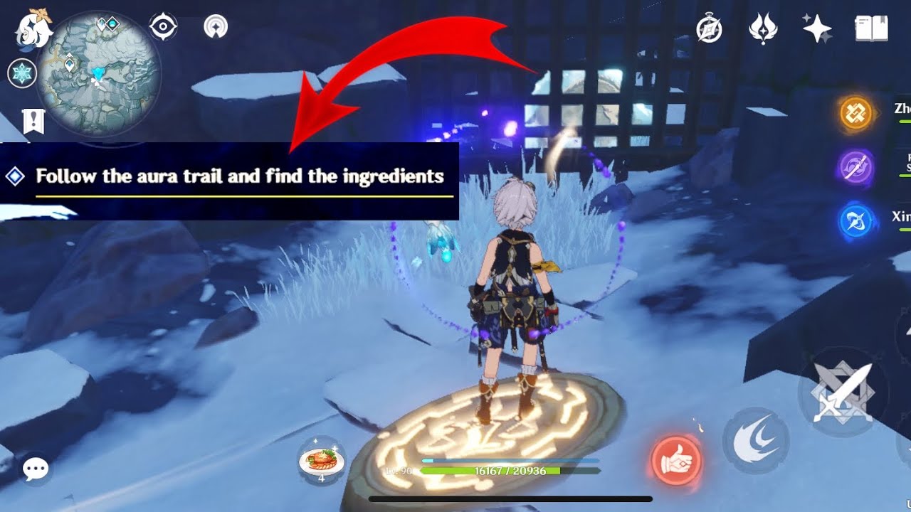 Follow The Aura Trail And Find The Ingredients