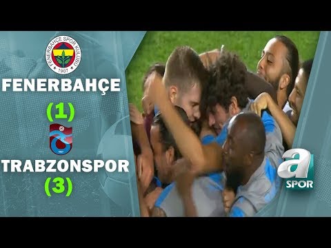 Fenerbahçe 1 - 3 Trabzonspor MAÇ ÖZETİ (Ziraat Türkiye Kupası Yarı Final Rövanş Maçı)
