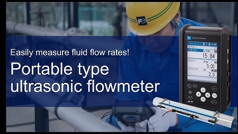 Portable Type Ultrasonic Flowmeter | Features and Settings