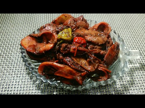 Jinsi ya kupika ngisi watamu wa kukausha / How to cook Spicy Squids