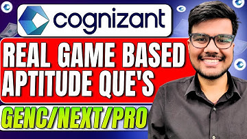 🔥Cognizant Game Based Aptitude One Shot Video | Exact Game Based Aptitude Que
