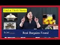 Real Bargains Found in the Trash, Goodwill Hauls, Auctions and Thrift Shops by Dr. Lori