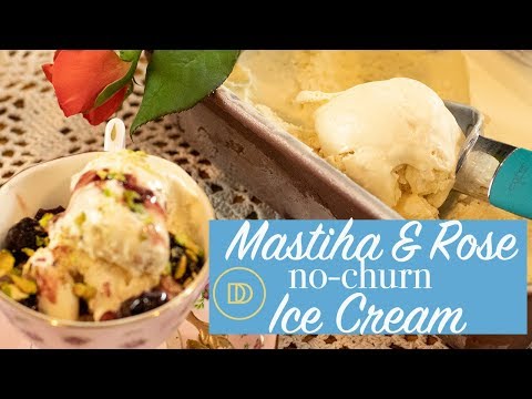 MASTIHA ROSE ICE CREAM