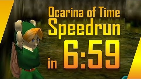 Ocarina Of Time Zelda Speedrun || 6:59 World Record (Video Reupload)