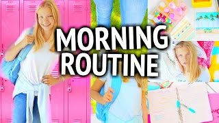 Morning Routine for School 2015