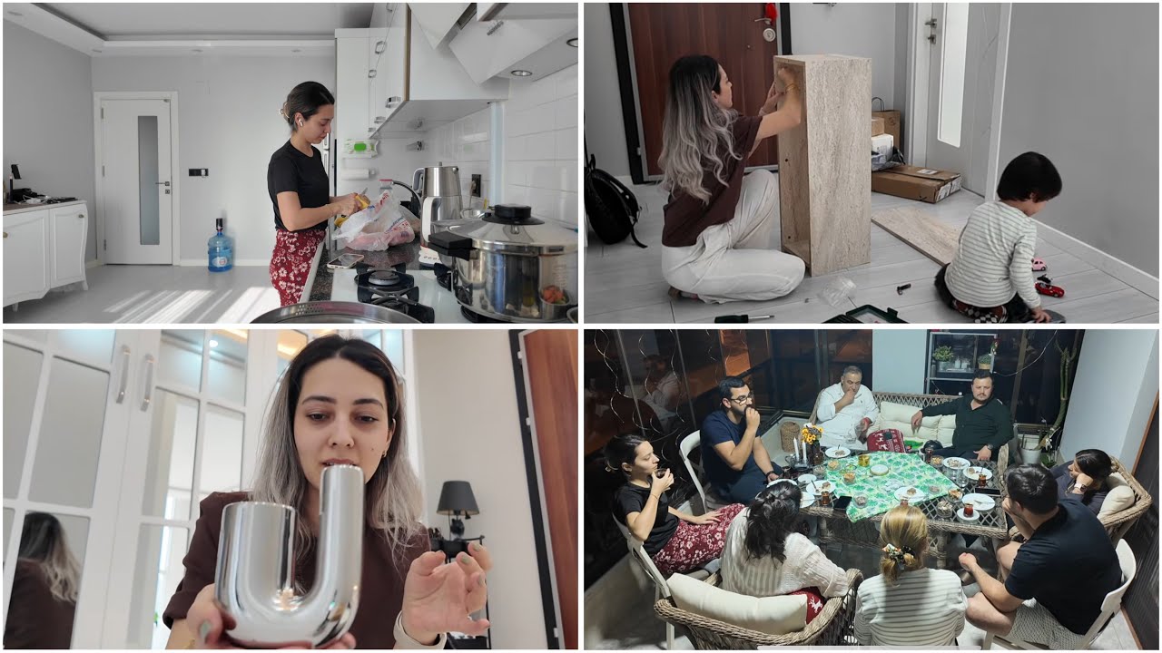 GENİŞ AİLEME AKŞAM YEMEĞİ HAZIRLADIM (güveç)👩🏼‍🍳 IŞIK HIZINDA NAZAR - SADECE BEN OLAMAM 🤭  KARGOLAR