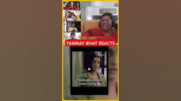 Tanmay Bhat and friends react to funny Ajay Devgn vimal #funny #shorts #tanmaybhat #reactionvideo