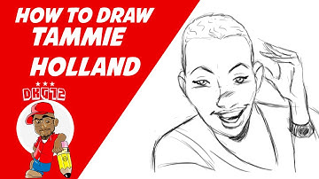 How To Draw Tammie Holland - Drawing with DKG72