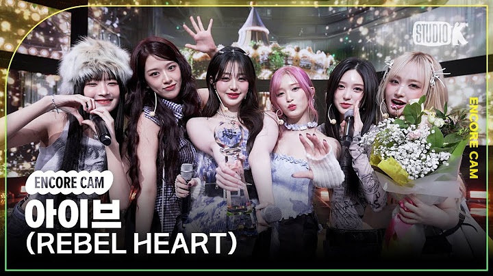 [4K] 아이브 'REBEL HEART' 뮤직뱅크 1위 앵콜직캠(IVE Encore Facecam) @뮤직뱅크(Music Bank) 250124