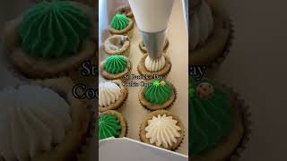 St. Patricks Day cookie cups #lucky #stpatricksday... #Shorts #hurdcookieco
