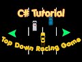 How to make a top down car racing game in windows form with c