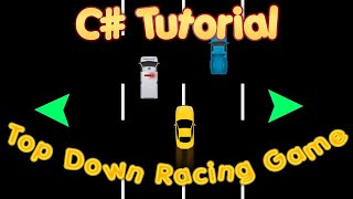 How to make a top down car racing game in windows form with C# screenshot 5