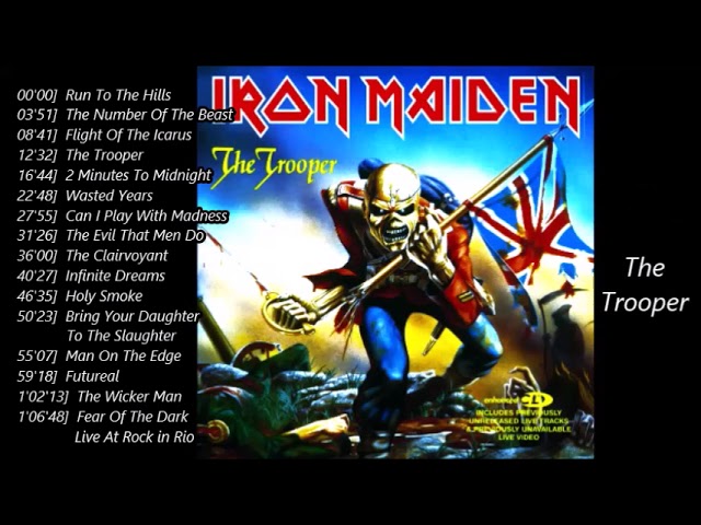 Iron Maiden // Edward the Great :The Greatest Hits is one that represents what the band is all about class=