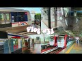 Vlog 31  train vlog riding all rail services by rapidkl  lrt kjspag line  mrt kajang line