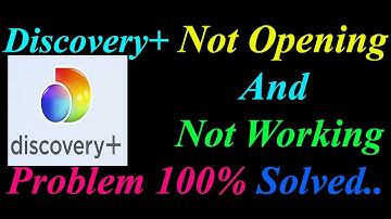 How to Fix Discovery+ App  Not Opening  / Loading / Not Working Problem in Android Phone