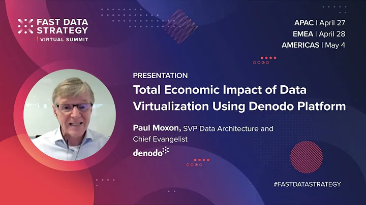 Paul Moxon of Denodo Talks about his Session at Fast Data Strategy Virtual Summit