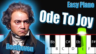 Learn How To Play Ode To Joy By Beethoven On Piano - Quick And Easy Tutorial