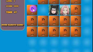 Naruto Games Naruto Shippuden Memory Card game online game screenshot 5