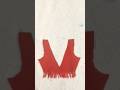 Beautiful blouse neck design cutting #stitching. shorts