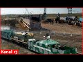 Russians build railway to Berdyansk, but it