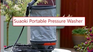 Suaoki 12volt Portable Pressure Washer Review