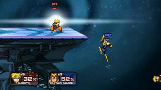Super Smash Flash 2 - Naruto Combo