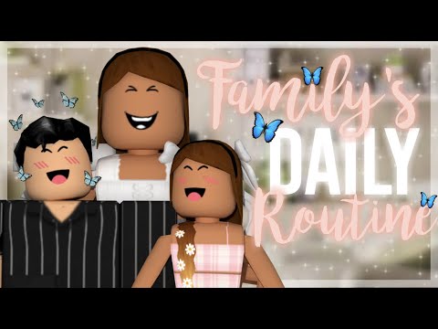 Family S Daily Routine Roblox Bloxburg Roleplay Youtube - roblox bloxburg roleplay its akeila