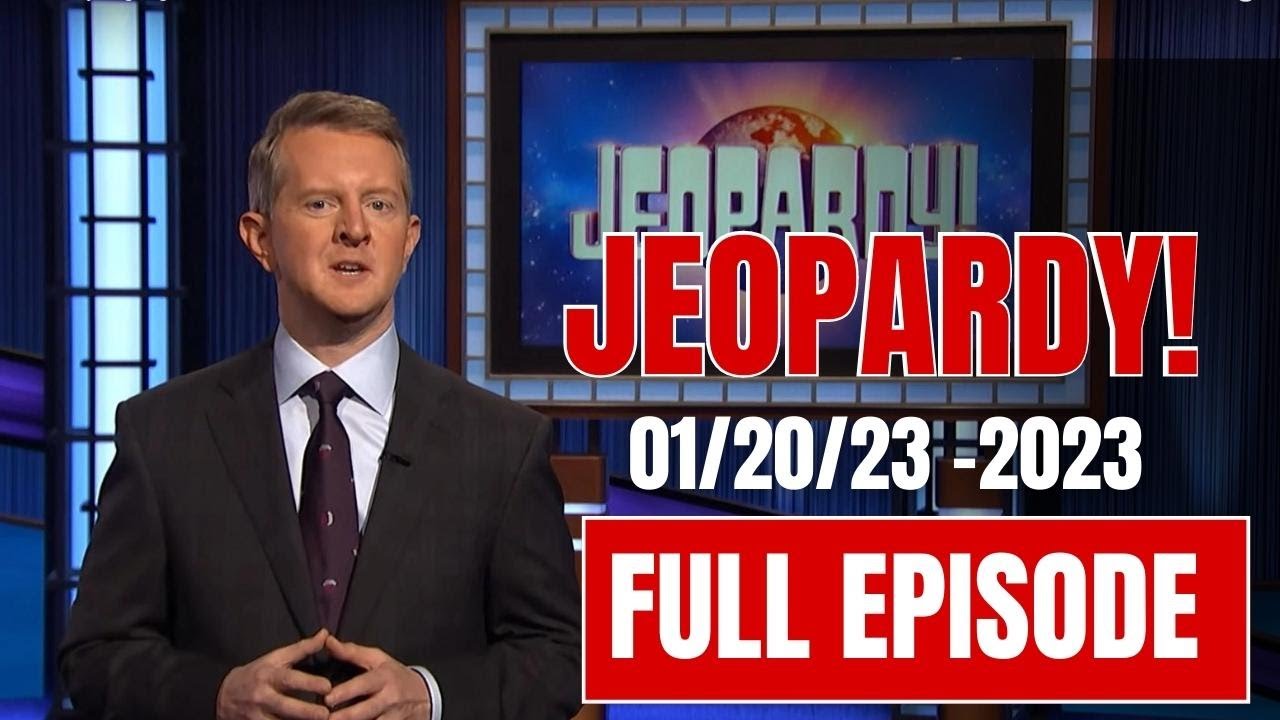 Jeopardy 20 January 2023 Full Episode YouTube