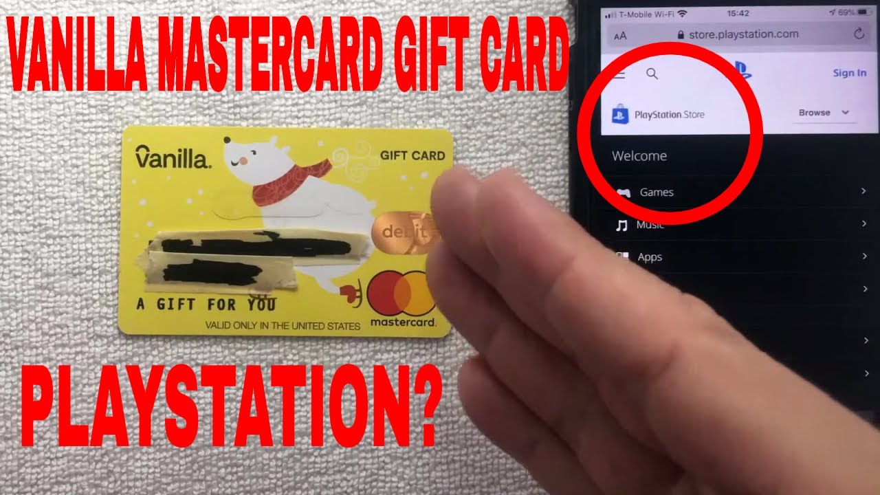 Can You Add Vanilla Mastercard Gift Card To Playstation