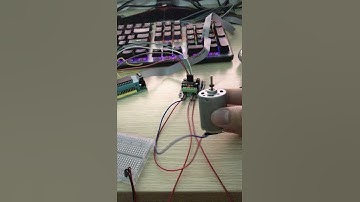 Interface DC Motor with 8051 and L293D Demonstration