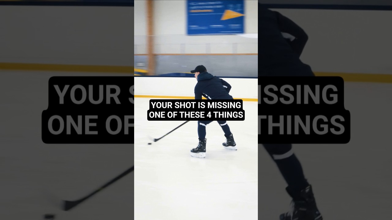YOUR SHOT IS MISSING ONE OF THESE 4 THINGS #hockeycoaching #hockeytraining
