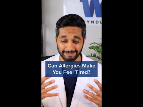 Video: Vai alerģijas jūs nogurdinās?