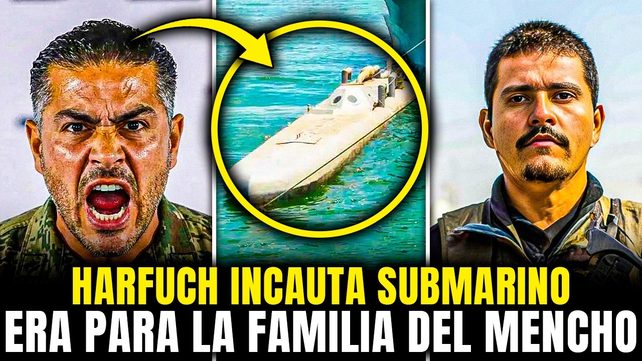 HARFUCH INCAUTA SUBMARINO CAMUFLADO del MENCHO para ESCAPAR con su FAMILIA: RUTA SECRETA al PACÍFICO