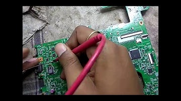 #How to find Short Circuit in #laptopmotherboard with help of #Dc Supply #SatishBhai & #Aditya11ttt