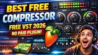 Best Free FL Studio Compressor Plugin 2026 🔥 | Top Free Compressor VST | FL Studio Tutorial in Hindi