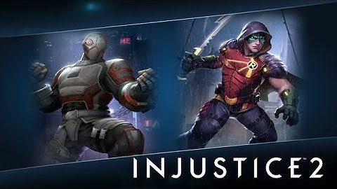 INJUSTICE 2 MOBILE - MARKSMAN DEADSHOT | BLADEMASTER ROBIN GAMEPLAY