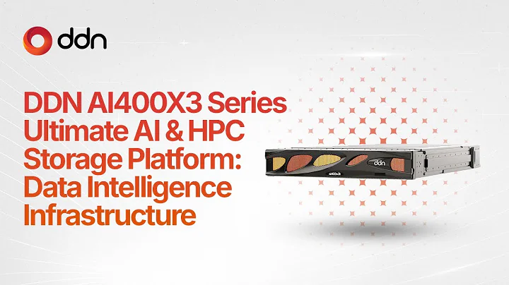 DDN AI400X3 Series | Ultimate AI & HPC Storage Platform - Data Intelligence Infrastructure