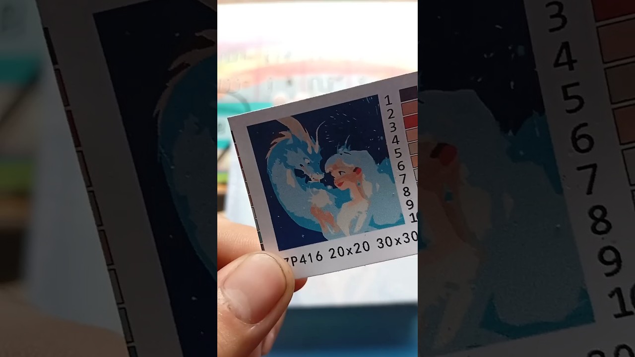 Painting the princess and dragon 