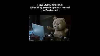 Deviantart is NOT satire gng 😭🥀✌️
