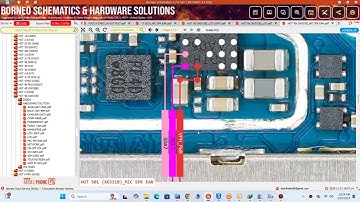 INFINIX HOT 50I MIC SPEAKER BUZZER SOLUTION BY BORNEO SCHEMATICS