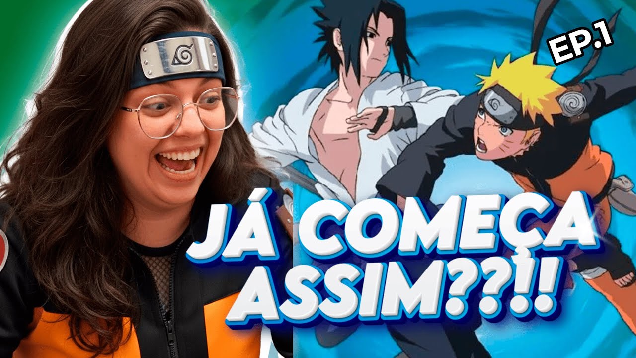 Assim Começa o SHIPPUDEN | React Naruto Shippuden 1 (Legendado)