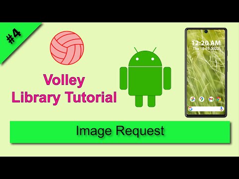 Volley image request, Volley Library Android Studio Tutorial, How to use Volley in Android Studio