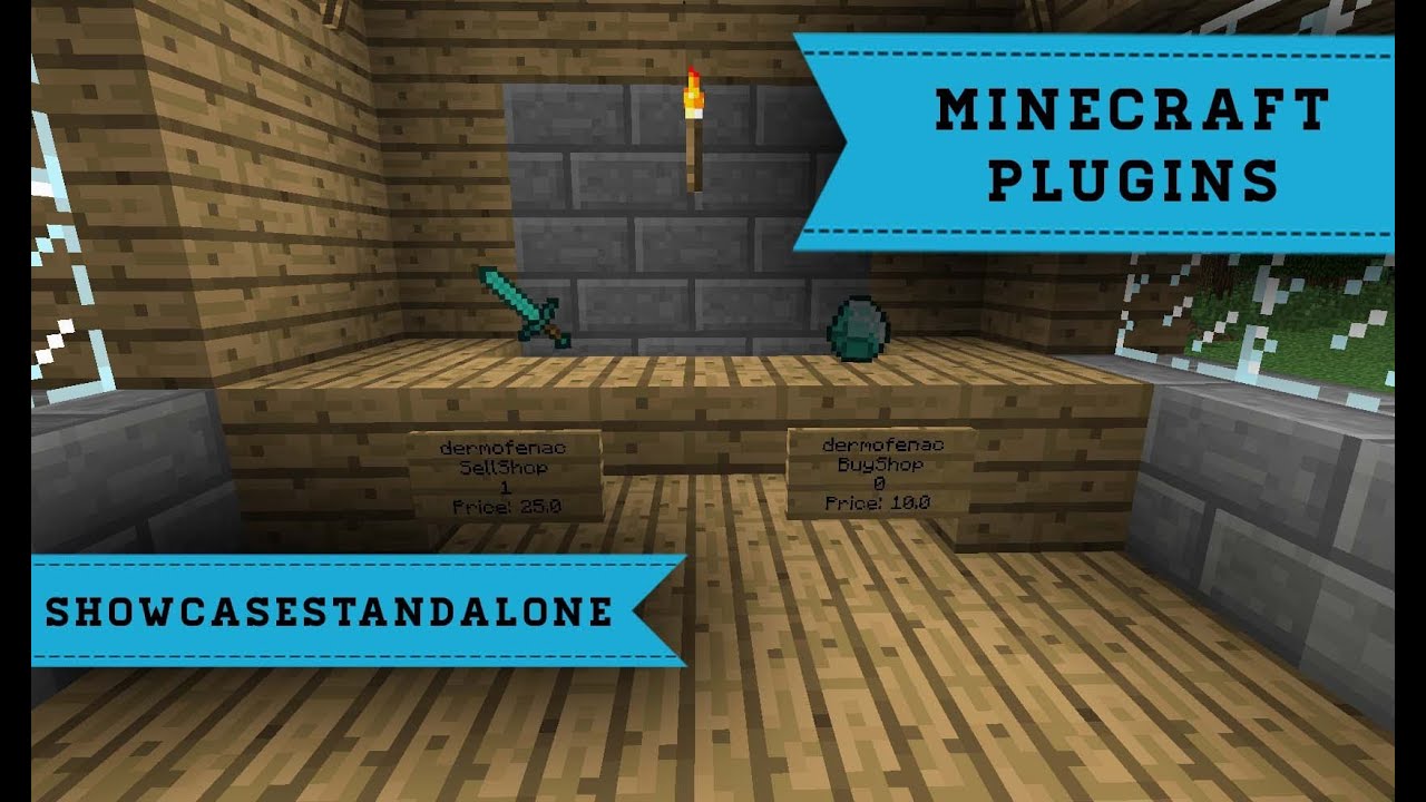 Minecraft Tutoriel [FR] ShowCaseStandalone Bukkit Plugin 1.6.4 - YouTube